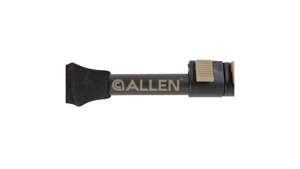 Allen Turkey Hunting Shooting Stick with Round Bottom, Black, 2164