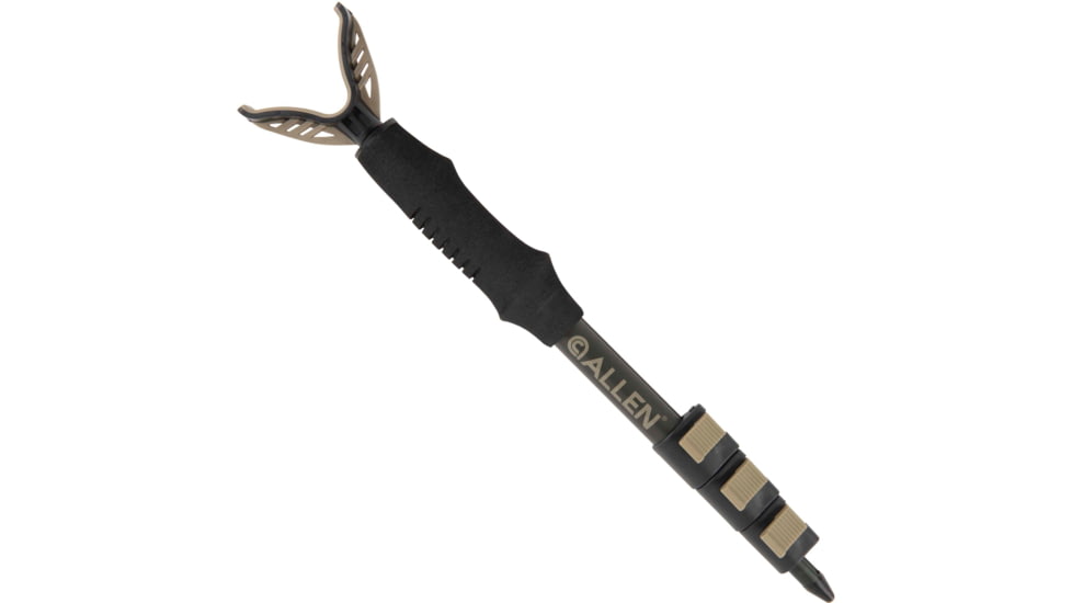 Allen Turkey Hunting Shooting Stick with Round Bottom, Black, 2164