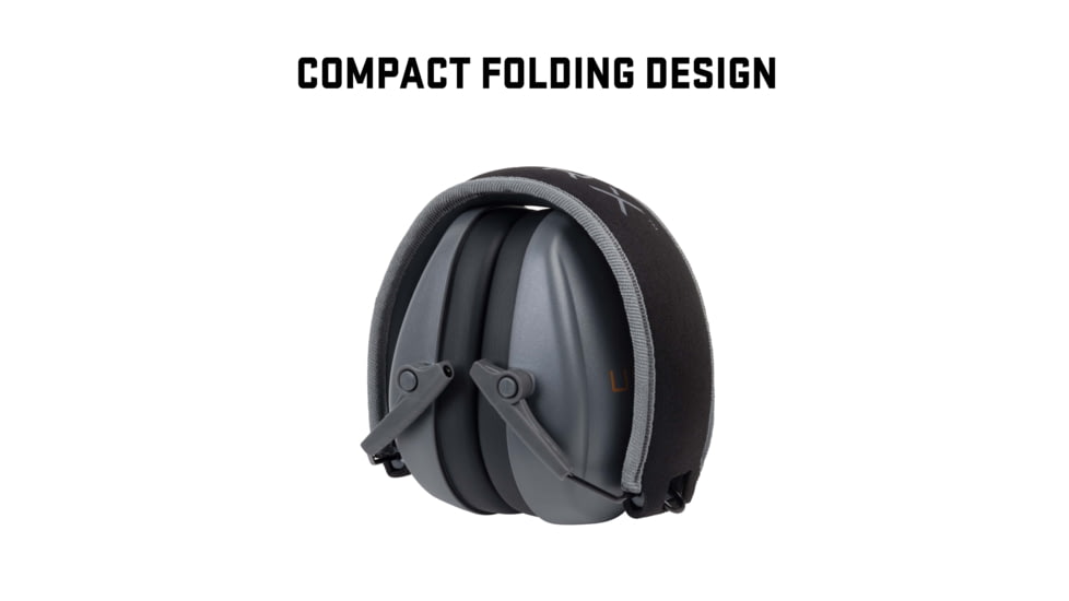 Allen ULTRX Passive Muff, Slim Fit, Gray, 4153
