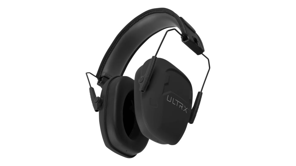 Allen ULTRX Shield Ear &amp; Eye Protection Combo, Midnight Gray, 4157