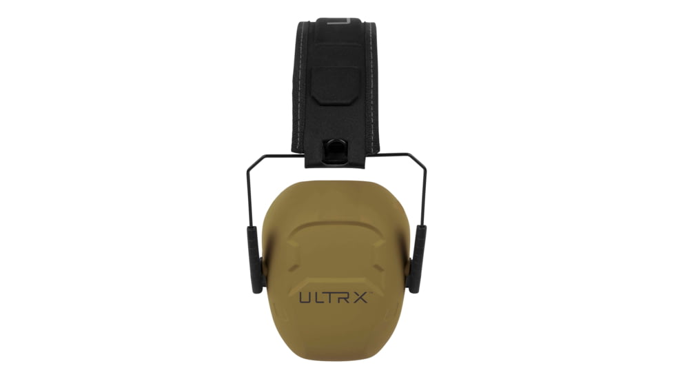 Allen ULTRX Shield Passive Earmuff, Slim Fit, Adult, FDE, 4106