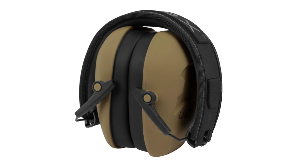 Allen ULTRX Shield Passive Earmuff, Slim Fit, Adult, FDE, 4106