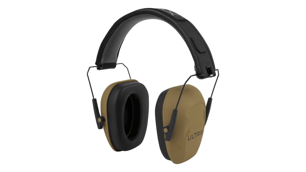 Allen ULTRX Shield Passive Earmuff, Flat Dark Earth, 4106