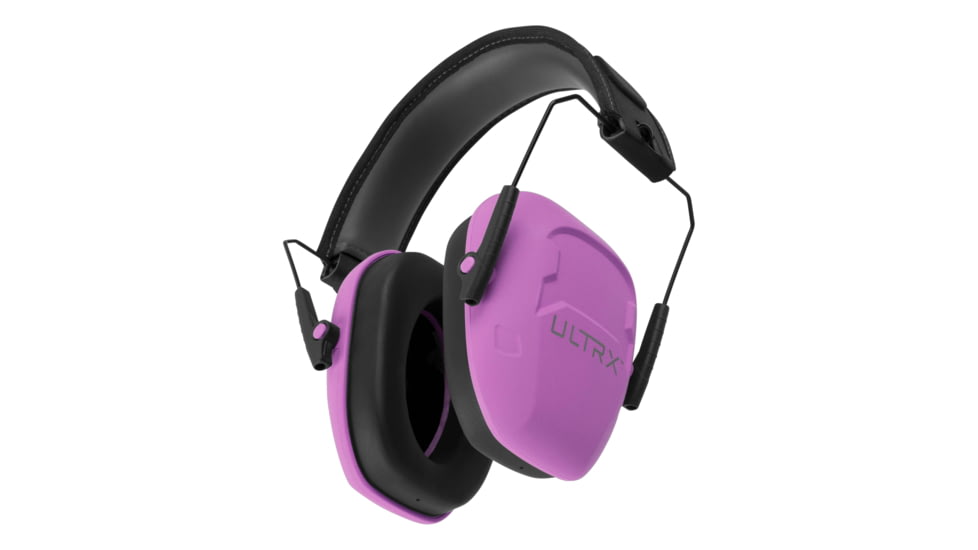 Allen ULTRX Shield Ear &amp; Eye Protection Combo, Metallic Plum, 4155