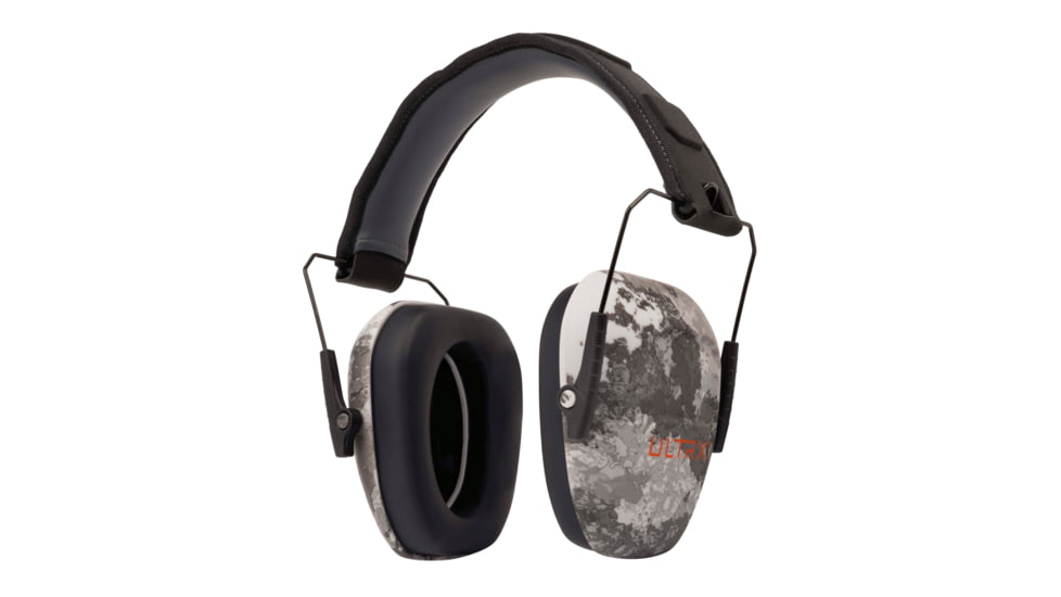 Allen ULTRX Shield Passive Earmuff, Slim Fit, Adult, Veil Tac Gray Camo, 4160