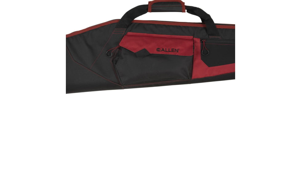 Allen Uncompahre Rifle Case, 46in, Black/Red, 676-46