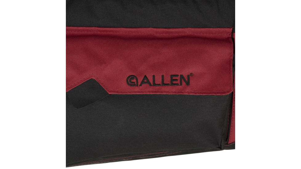 Allen Uncompahre Rifle Case, 46in, Black/Red, 676-46