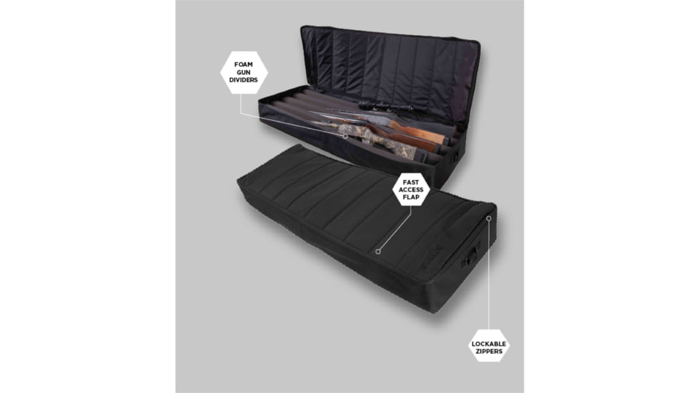 Allen Under the Bed Gun Storage, Black, 78101