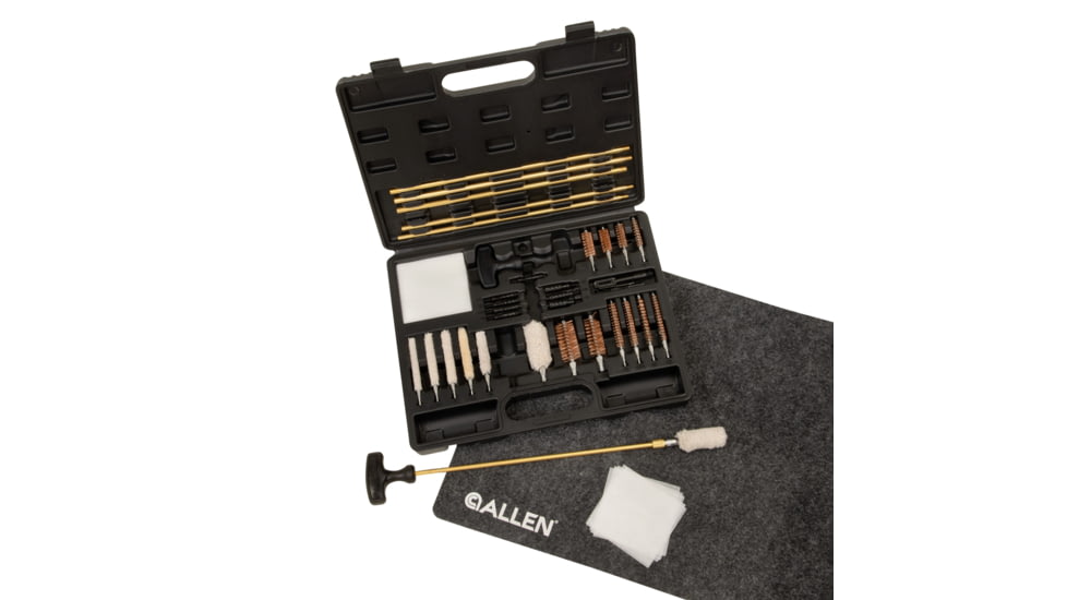 Allen Universal Cleaning Kit In Molded Tool Box 37 Piece