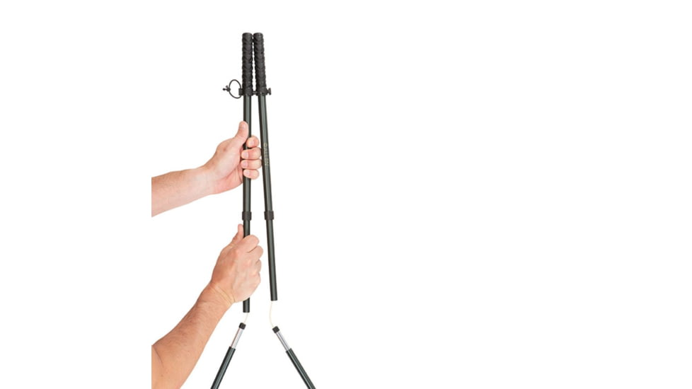 Allen Velocity Click-Stick Shooting Stix, Black, 39in, 21404