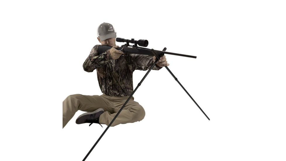 Allen Velocity Click-Stick Shooting Stix, Black, 39in, 21404