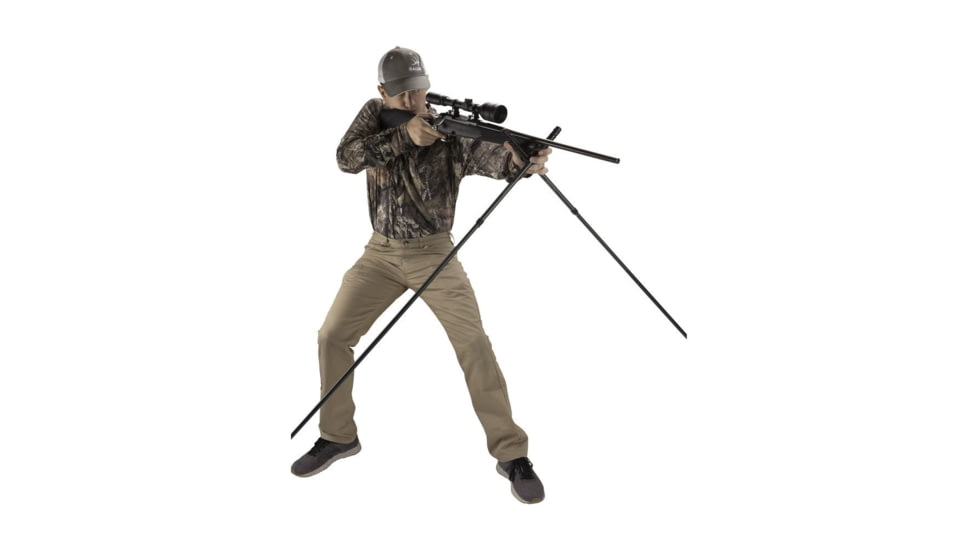 Allen Velocity Click-Stick Shooting Stix, Olive, 69in, 21402
