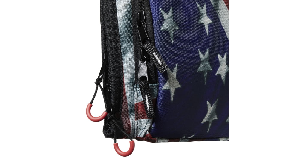 Allen Victory Duplex Handgun Case Custom Flag Pattern