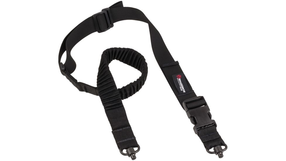 Armageddon Gear Precision Rifle Sling w/QD Swivels, Black, AG0104-BK