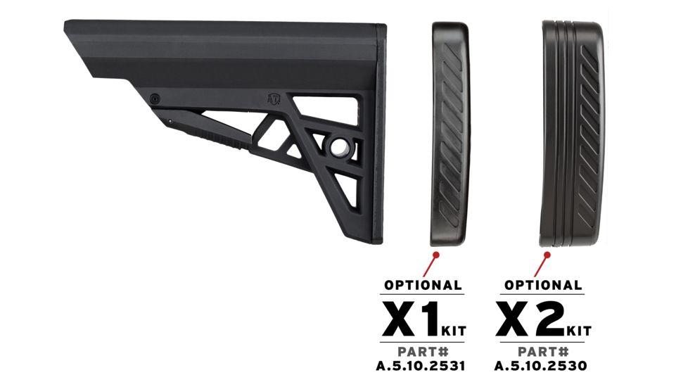 ATI Outdoor TactLite Scorpion X2 Razorback Recoil Pad, Black, A5102530