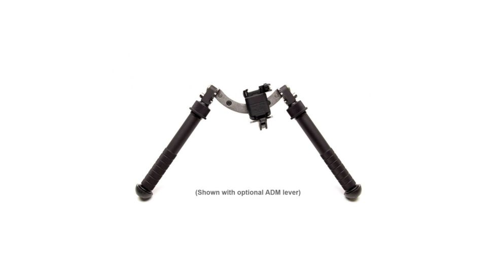 Atlas Bipods Atlas 5 H Bipod-No Clamp-for BT19, ARMS 17S, TRAMP, LT171, Black BT35-NC