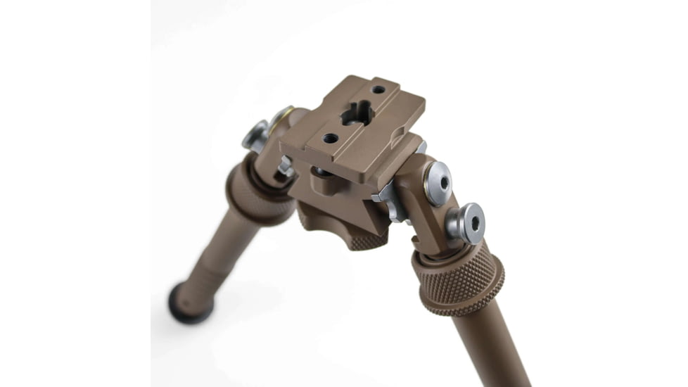 Atlas Bipods BT46-NC PSR Bipod, 5-9.4in, No Clamp, Flat Dark Earth, BT46-NC-FDE