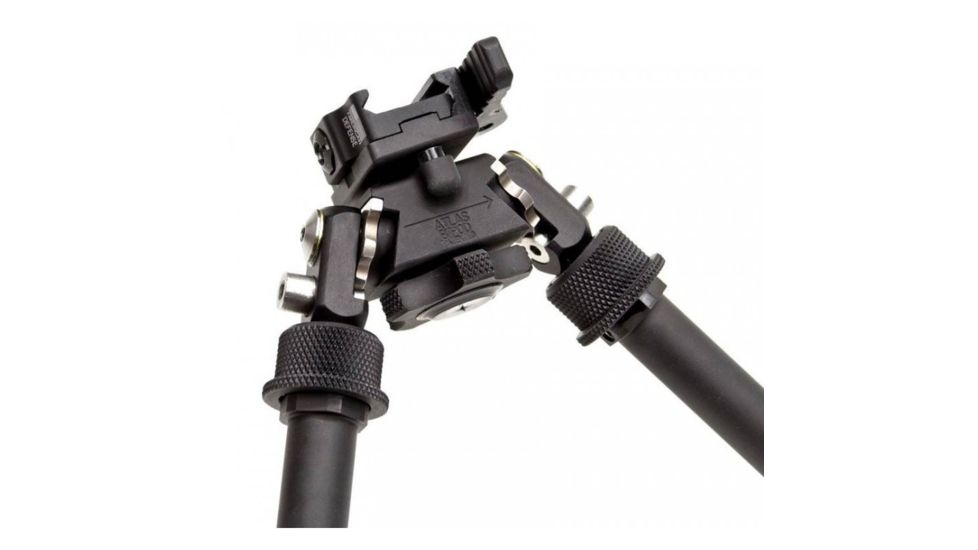 Atlas Bipods PSR Tall Atlas Bipod-No Clamp-for BT19, ADM 170-S, ARMS 17S, TRAMP, LT171, Black BT47-NC
