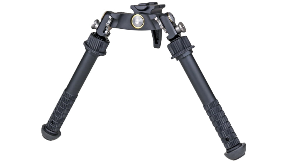 Atlas CAL Gen 2 Standard Bipod, 4.8-9.2in Height Range, Area 419 ARCALOCK Clamp, Black, BT65NCPLUSA419ARCALK