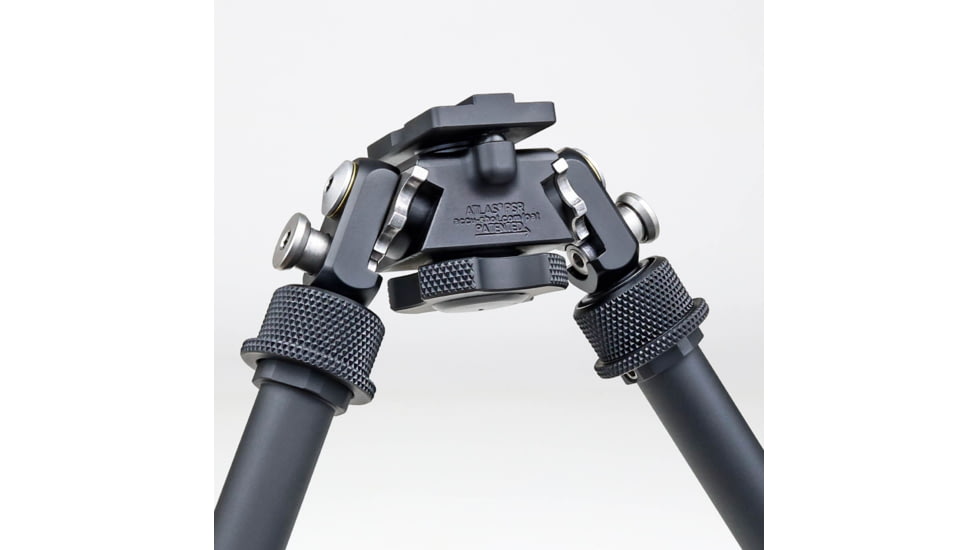 Atlas PSR Standard Bipod, 5-9.4in Height Range, Area 419 ARCALOCK Clamp, Black, BT46NCPLUSA419ARCALK