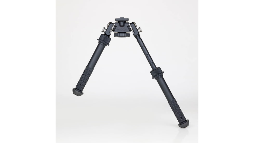 Atlas PSR Standard Bipod, 5-9.4in Height Range, Area 419 ARCALOCK Clamp, Black, BT46NCPLUSA419ARCALK