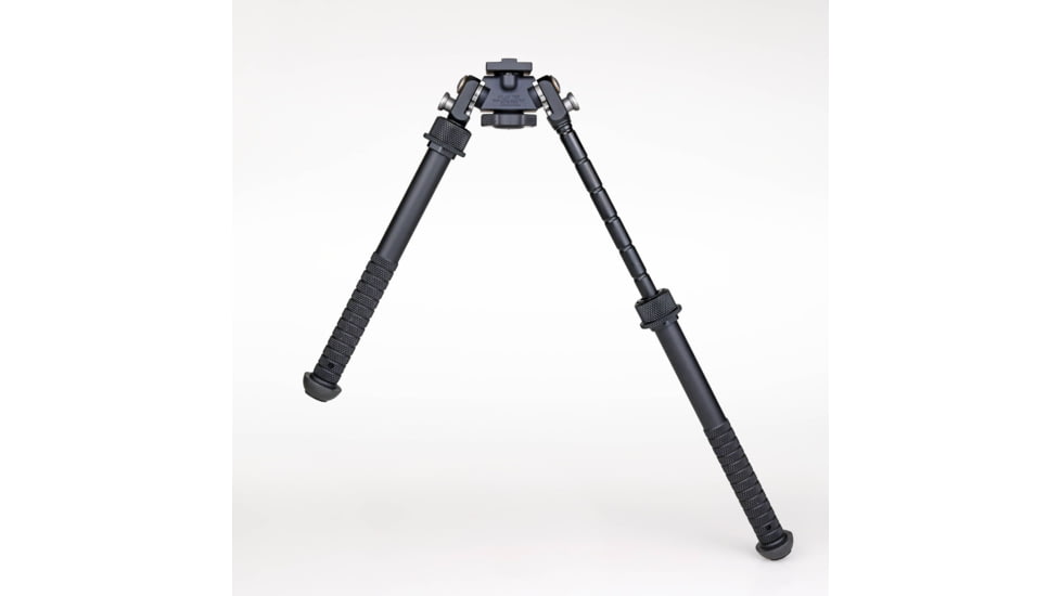 Atlas PSR Tall Bipod, 6.2-12.5in Height Range, Arisaka Picatinny Rail Slider, Black, BT47NCPLUSARSKPICSLDR
