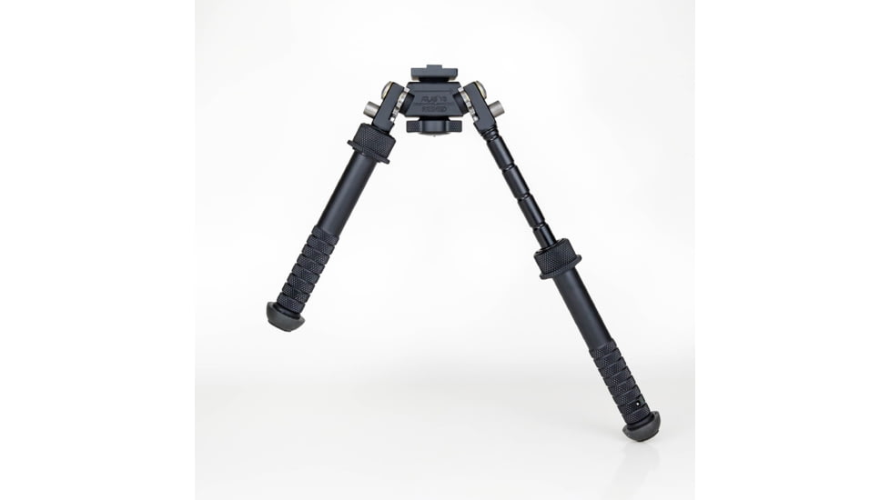 Atlas V8 Bipod, 5-9.4in Height Range, Area 419 ARCALOCK Clamp, Black, BT10NCPLUSA419ARCALK
