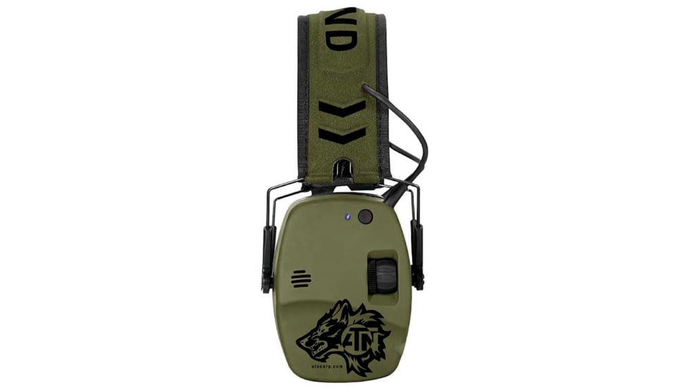 ATN X-Sound Hearing Protector, Electronic Earmuffs w/Bluetooth, Camo, ACPROTXSND