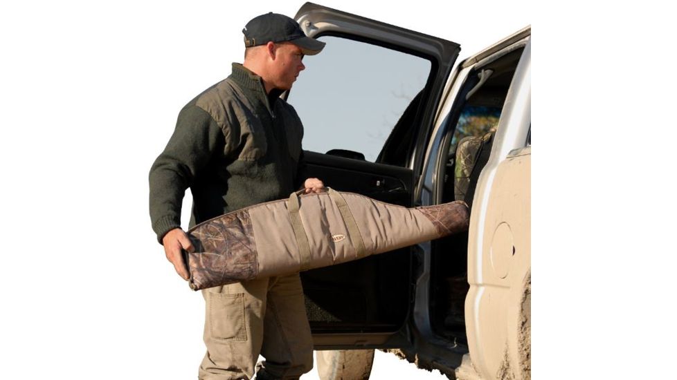 Avery Outdoors FatBoy Rifle Case,Field Khaki w/BuckBrush Trim 585
