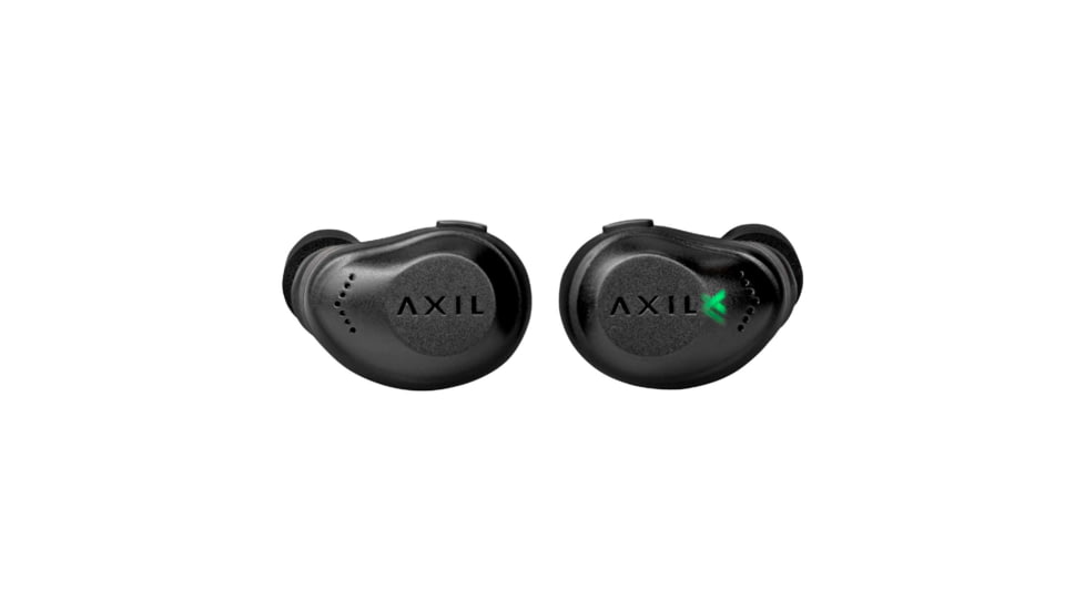 AXIL Xcor Hearing Protection Ear Buds, Black, Small Box, XCOR-R