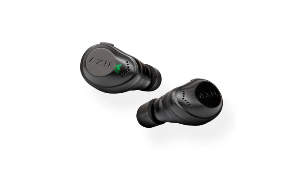 AXIL Xcor Hearing Protection Ear Buds, Black, Small Box, XCOR-R