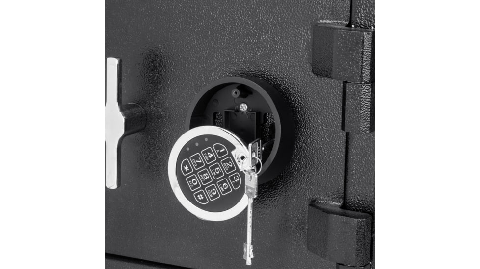 Barska 1.15 Cubic Ft Rotary Hopper Depository Safe, Black, Medium, AX13308