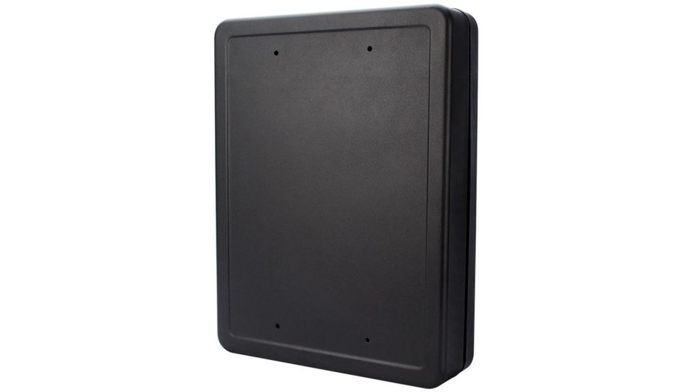 Barska 48 Key Adjustable Lock Box Security Safe w/ Key Lock, Steel, Black CB12484