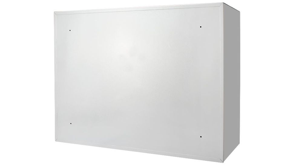 Barska 600 Position Adjustable Key Box Security Safe w/ Key Lock, Colored Key Tags, Steel, White CB12700