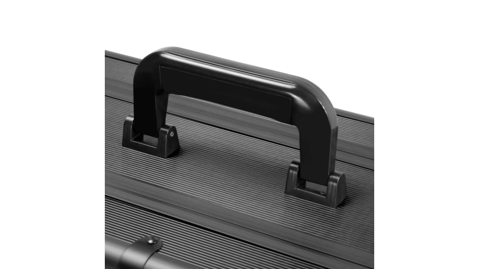 Barska AX-700 50in Rifle Double Sided Protective Hard Case w/ Wheels and Foam, Black, Large, BH13652