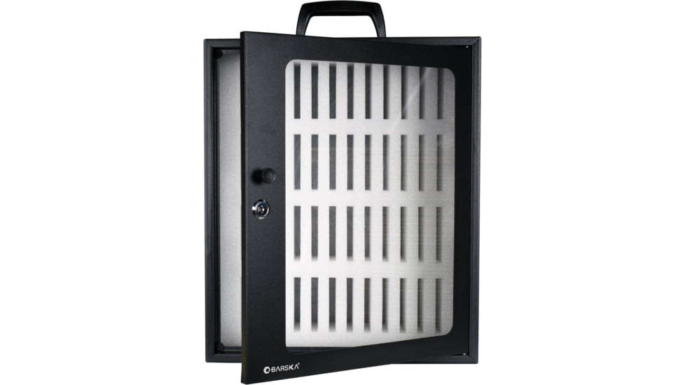 Barska Smartphone Lock Box w/Key Lock and Carry Handle, 48 Pieces