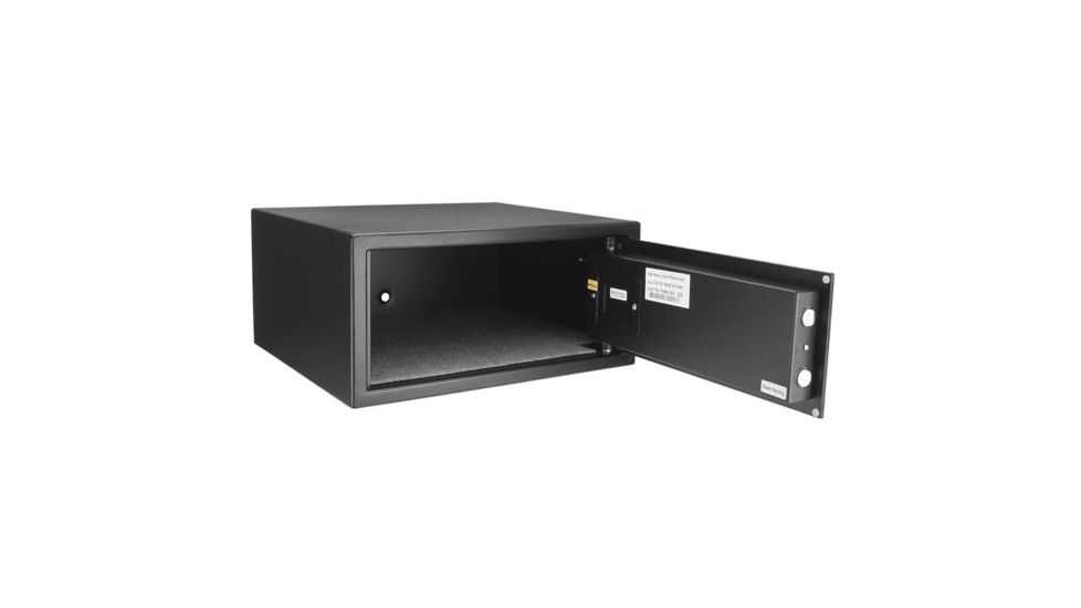 Barska Biometric Fingerprint Safe, Black, 16.25x14.25x7in w/Memory AX11224