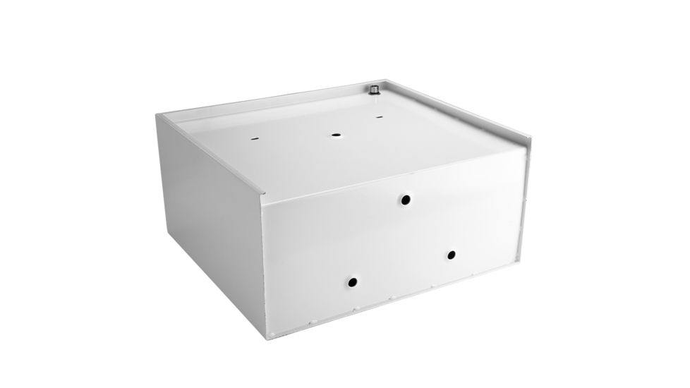 Barska Biometric Fingerprint Safe BX-300,16.25x12x7,White AX12404