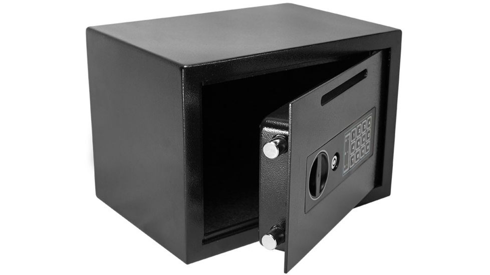 Barska Compact Keypad Depository Safe, Black AX11934