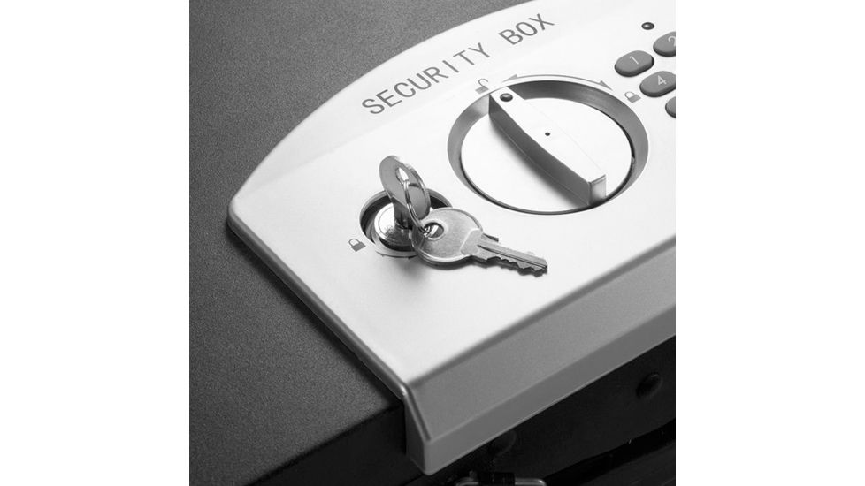 Barska Digital Portable Keypad Safe, Black AX11910