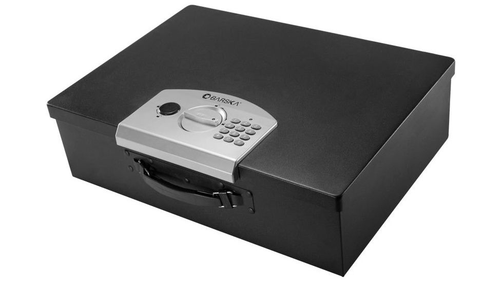 Barska Digital Portable Keypad Safe, Black AX11910