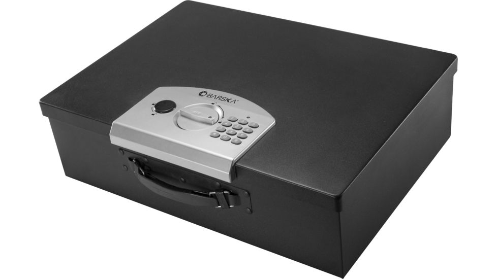 Barska Digital Portable Keypad Safe, Black AX11910