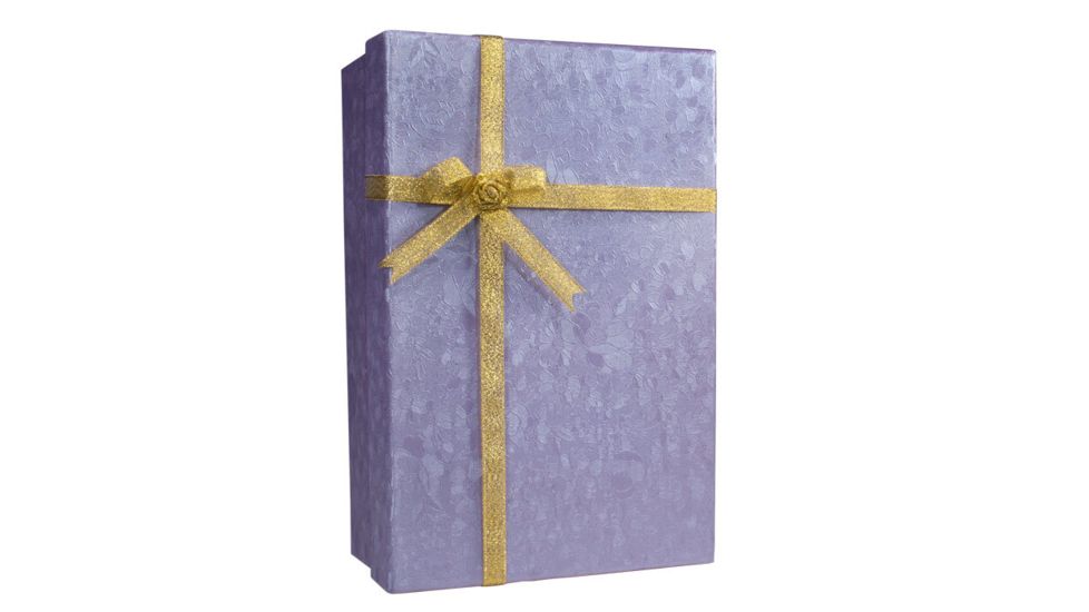 Barska Gift Box Safe with Key Lock, Closed CB11796