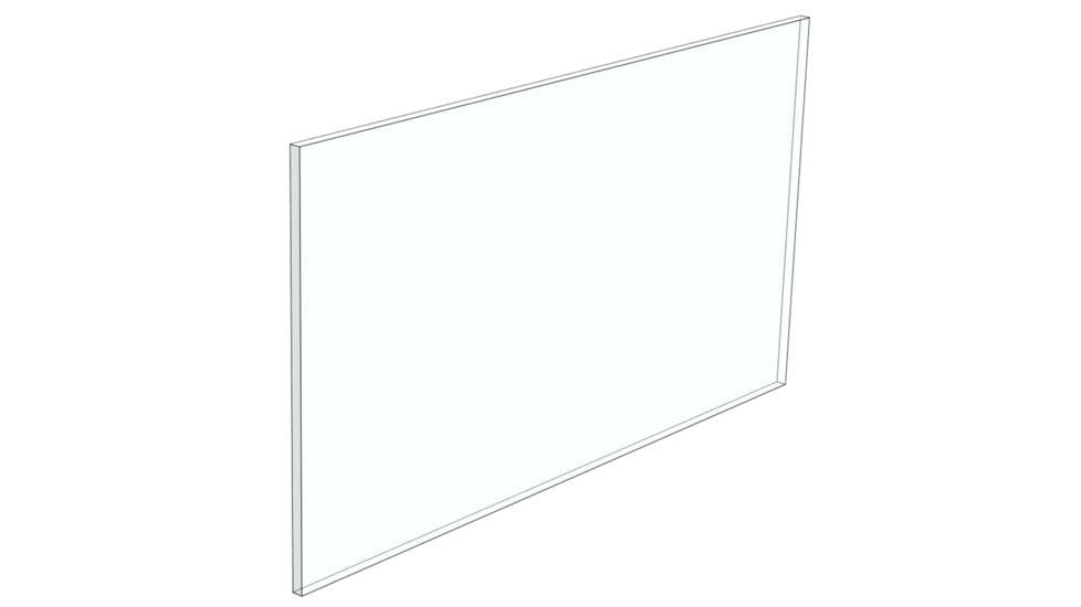Barska Glass For Small Breakable Key Box AX11838, Clear Glass, Small, AF12718