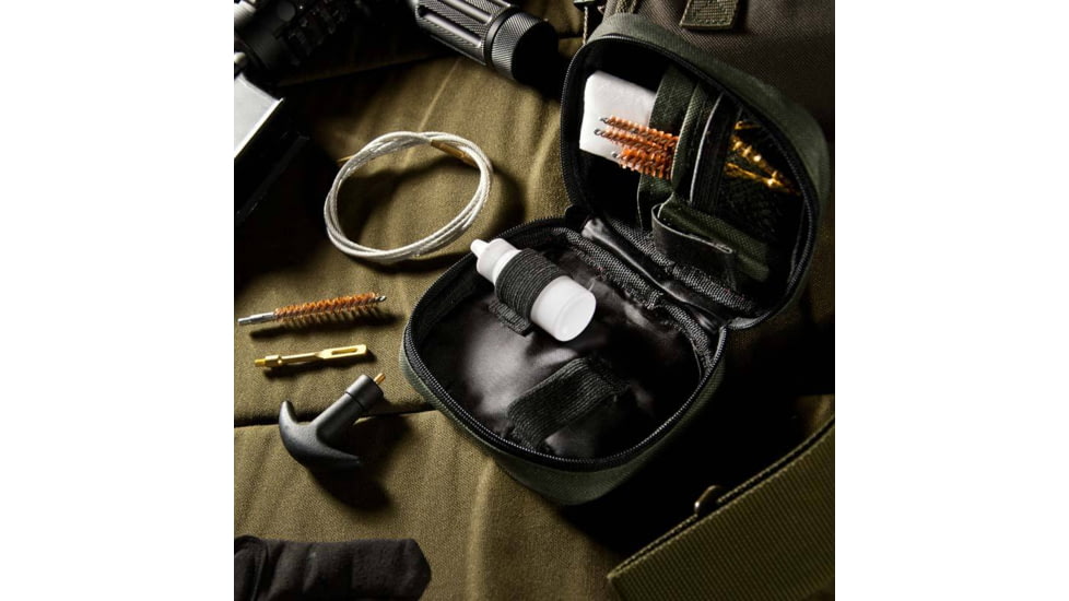 Barska Gun Cleaning Kit with Flexible Rod and Pouch AW11960