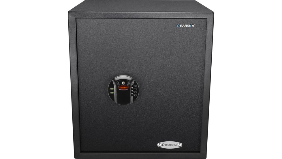Barska HQ600 Large Biometric Keypad Safe,Black AX12842