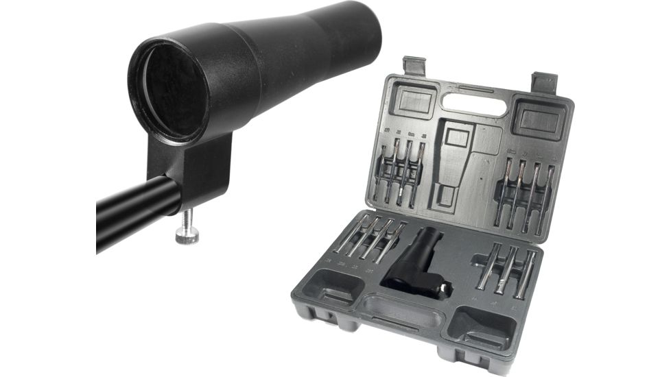 Barska Iron Laser Boresighter Kit w/15pc Arbor Set AW11076