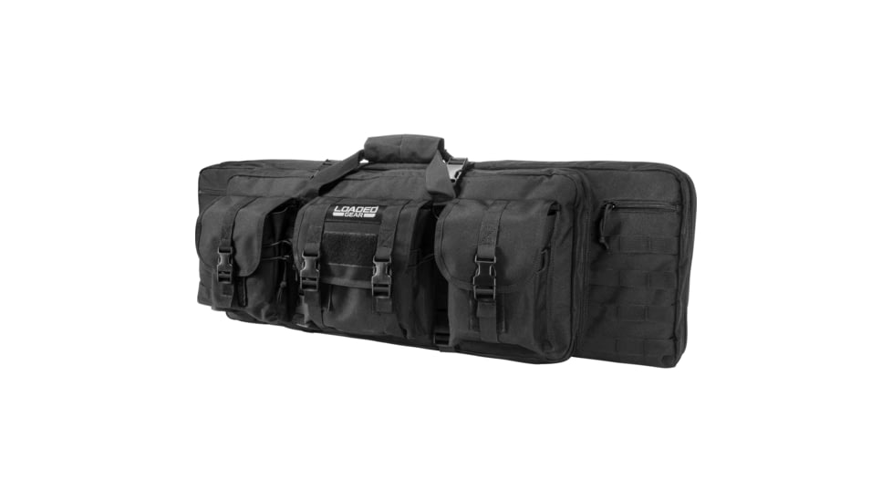 Barska Loaded Gear RX-700 36in Tactical Single Rifle Bag, Black, Medium, BI13082