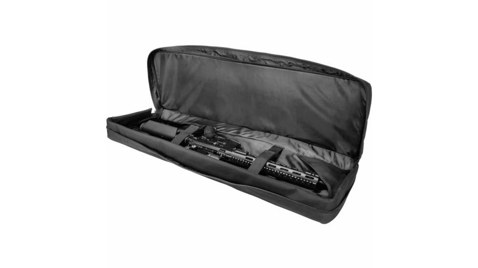 Barska Loaded Gear RX-700 36in Tactical Single Rifle Bag, Black, Medium, BI13082