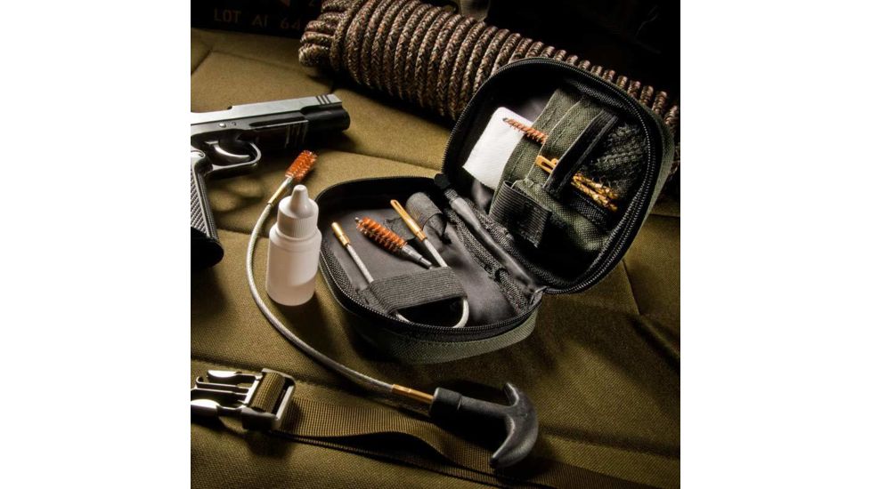 Barska Pistol Cleaning Kit with Flexible Rod and Pouch AW11964